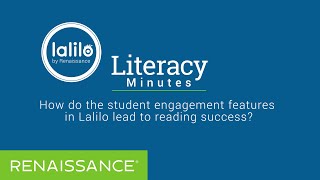 Engagement features in Lalilo lead to reading success