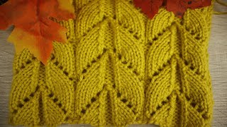 Autumn Easiest and Coolest pattern for different apparel! Knitting Patterns for Beginners!