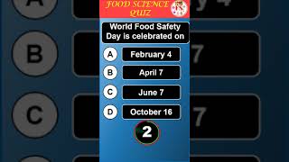 FOOD SCIENCE QUIZ #shorts #quiz #foodscience