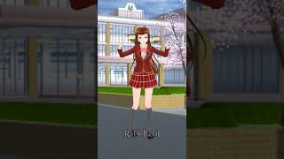 Toca toca dance anime versi sakura school simulator @RatuKecil #shorts