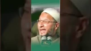 Modi se larte Rahenge - AsaduddinOwaisi angry speech  #short