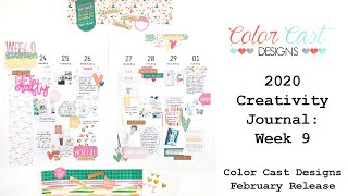 2020 Creativity Journal: Week 9 for Color Cast Designs