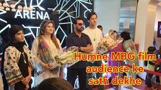 Watched my new film MBG with the audience | Arena isb | Jan Rambo