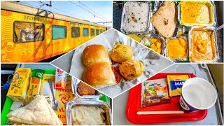 22119 Mumbai-Goa Tejas Exp Train Full Journey:Konkan Railway:*Ek Number Khana hai boss 😍