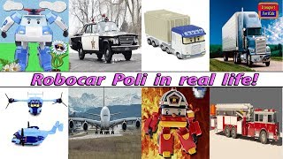 Robocar Poli in real life! Educational video for kids! New cartoons about cars 30