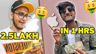 Giving @triggeredinsaan RS 2,00,000 to spend in 1 HOUR challenge !! ( Fukra Insaan Parody )