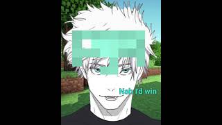 |•JJk Minecraft fight |•#anime #gigachadedit #animeedit #edit