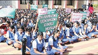 Sudents harassed by teachers in UP and Hyderabad