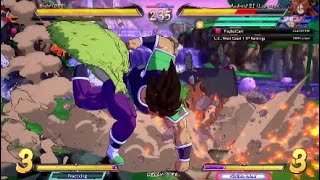 [ DBFZ 1.31 ] 2.4 Mil BP Lab Coat QUITS after S Broly SMASHES 2v3