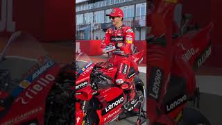 Fransesco bagnaia Ducati team MotoGP