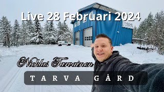 Live 28 Februari 2024 - Del 1 - Besvarar frågor och Gott snack