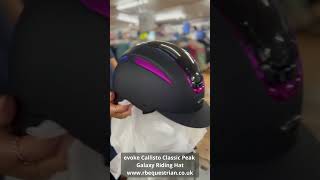 Unboxing the evoke Callisto Classic Peak Galaxy Riding Hat at RB Equestrian