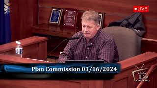 CITY PLAN COMMISSION MEETING 1-16-2024