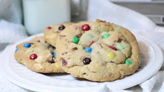 Loaded Chocolate Chunk Cookies - Bakery Style