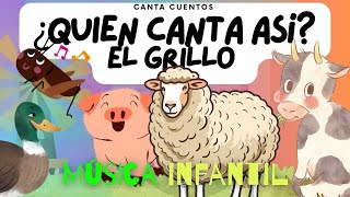 ¿Quien Canta así? | canciones infantiles | música didáctica | children's music in Spanish | animales