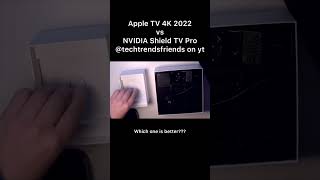 Apple TV 4K 2022 vs Nvidia Shield TV Pro #appletv4k #shorts #nvidiashieldtv