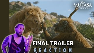 Mufasa: The Lion King | Final Trailer Reaction