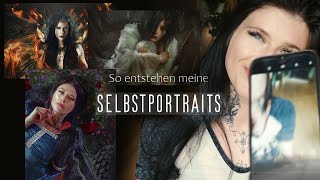 So entstehen meine Selbstportraits