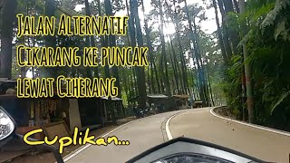 Cikarang puncak lewat Jonggol lanjut Ciherang Tembus Taman Bunga nusantara Bersama W4rsoon