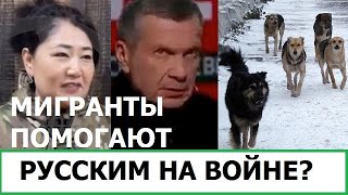 МИГРАНТЫ ПОМОГАЮТ РУССКИМ НА ВОЙНЕ?