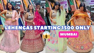 Cheapest Lehengas @ Bhuleshwar Mumbai! Starting 1500 only