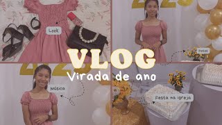 •Vlog Virada de Ano + Festa na Igreja• [Melissa Vitoria]