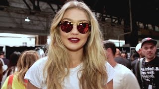 ANNA SUI Spring 2016 Backstage x Gigi Hadid |  MODTV ©