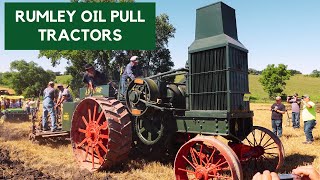 Rumley Oil Pull Tractors | Kerosene Annie Prototype | Rollag MN 2022 Steam Show