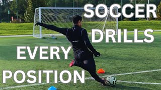 How to Improve in every Position in Soccer!