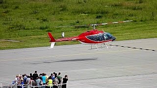 Bell 206 "Jet Ranger" helicopter at 85th Anniversary of Leipzig/Halle Airport (Germany)