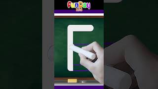 How to Write Letter E - Teaching Writing ABC for Preschool  Toddlers & Kids - FunDay Kid