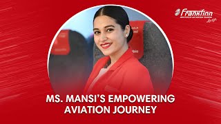 Frankfinn Success Story: Ms. Mansi’s Empowering Aviation Journey - Frankfinn