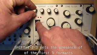 Modor Eurorack Formantfilter