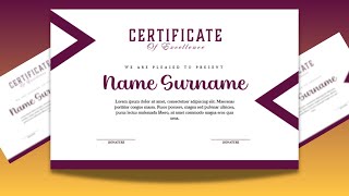 CREATE Your Own Certificate of Excellence Like a PRO in Microsoft Word