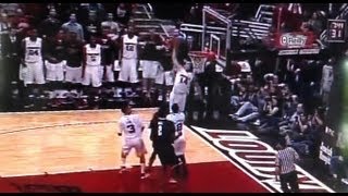 Kyle Kuric Dunks on UConn 2.6.2012 -- With Original Audio (no music)