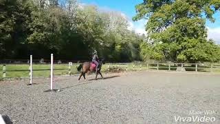 Randis girl evie jumping more than one jump for the  first time In over a year