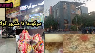 Tried  Mega Munch Pizza With Super Gola || visit Sargodha