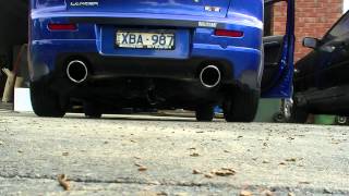 Ralliart Borla Exhaust