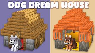 Building House for Every NEW DOG in Minecraft !