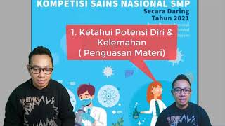 TIPS & TRIK MENANG KSN (OSN)!! SEMANGAT KSN 2021!