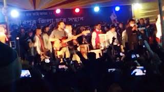 Zubeen Garg/ at Harmuti stage live show