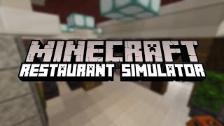 Minecraft Restaurant Simulator | Official Release Trailer + Map Download