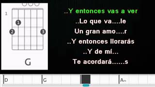 La  ultima canción   brindis   acordes  en  guitarra