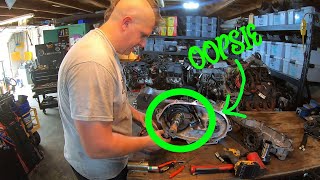 Squarebody K10 Swap Project, Part 4 NP208 Input Swap