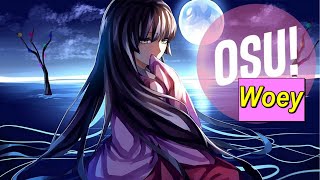 Osu! play Woey | 98,53% 7,15⭐ Seashore on the Moon [where the fisherman sings his lonely song] +HD