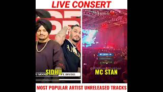 Most Popular Rapper Unreleased Tracks | Live Consert • Emiway Vs Mc Stan | Viral | #liveconcert