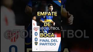 Empate de Boca vs Instituto. #boca #bocajuniors #bocajrs #vamosboca #xeneize #bocajuniorsnoticias