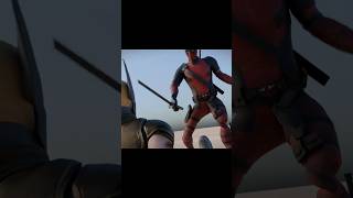 Deadpool vs Wolverine fight animation | Repost from a bit ago #blender3d #3danimation