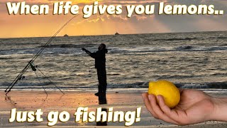 Bass fishing pulley pennel rig - when life gives you lemons, just go fishing! #seafishinguk