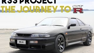 THE PAINTING IS DONE! R33 PROJECT - THE JOURNEY TO GTR